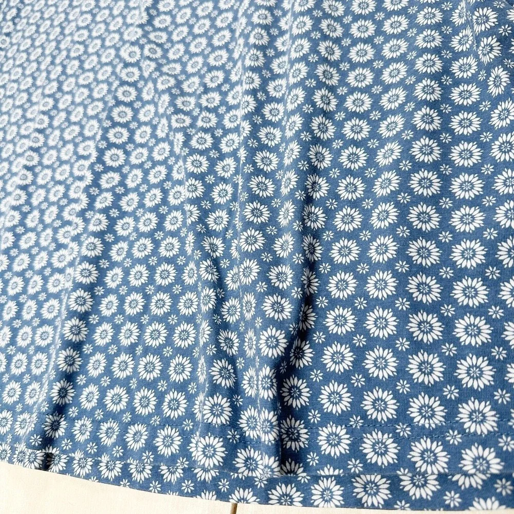 Mountain Warehouse Blue White‎ Flowers Maxi Skirt US 12 Floral Long